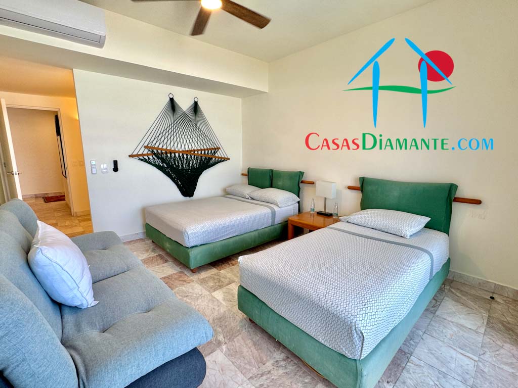 Residencial PlayaMar Aruba 801 - Recámara cuatro 3